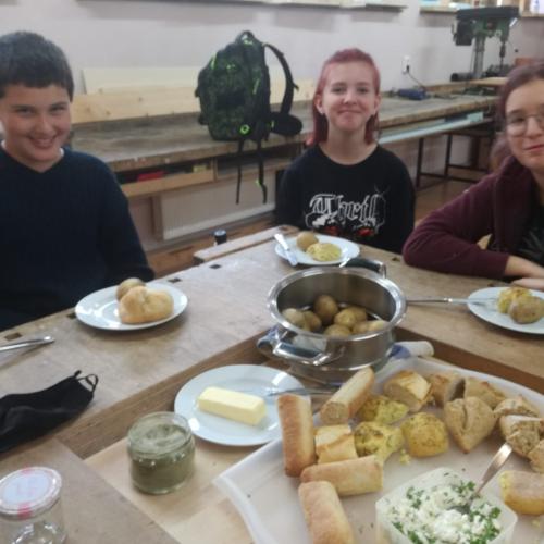 Kartoffeln aus dem Schulgarten