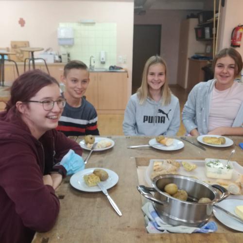 Kartoffeln aus dem Schulgarten