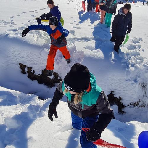 Winterspaß bei Kaiserwetter