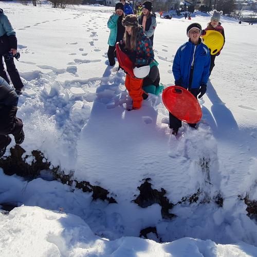 Winterspaß bei Kaiserwetter