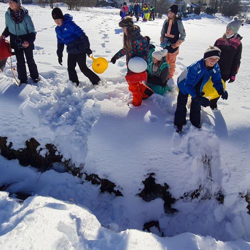 Winterspaß bei Kaiserwetter