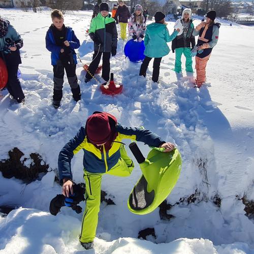 Winterspaß bei Kaiserwetter
