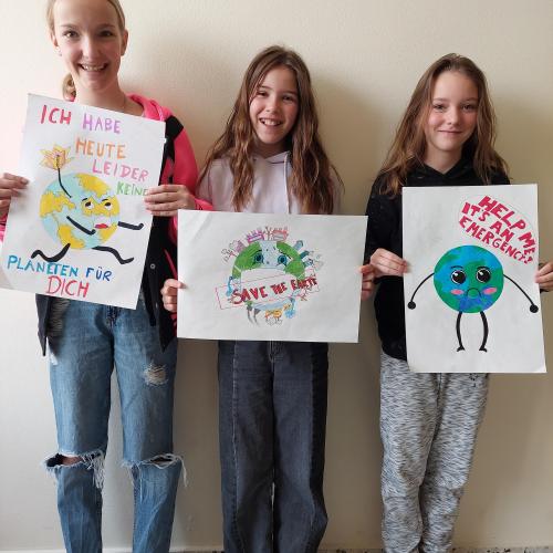 Antonia, Clara und Michelle