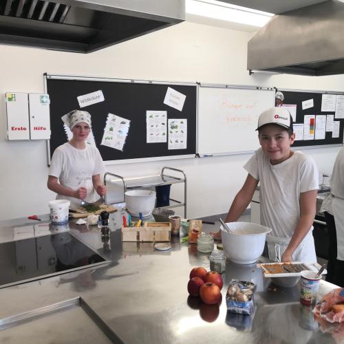 Burger für die dritten Klassen 