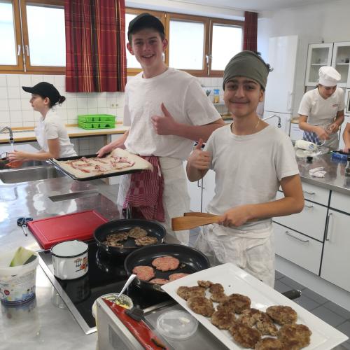 Burger für die dritten Klassen 