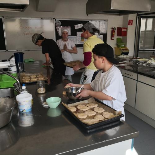 Burger für die dritten Klassen 