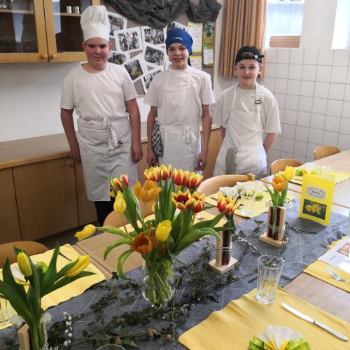 Burger für die dritten Klassen 