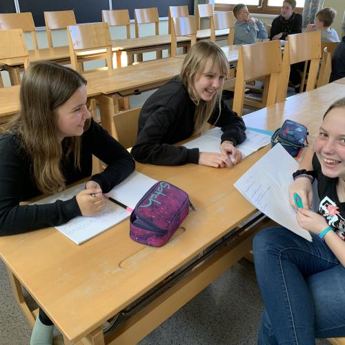Gegenseitiges Feedback zu den ersten Ideen 