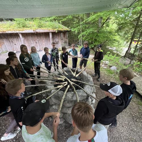 Die zweiten Klassen im NEST