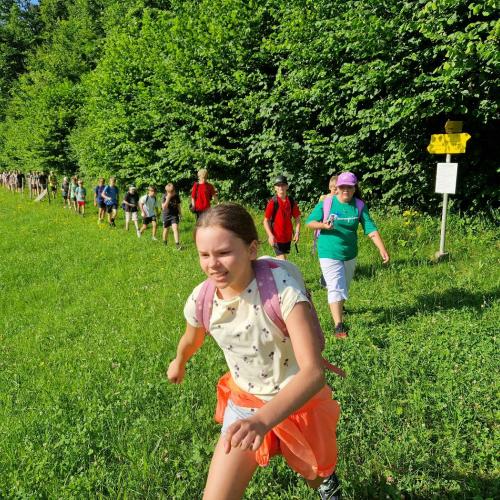 Wandertag 2. Kl. Erl