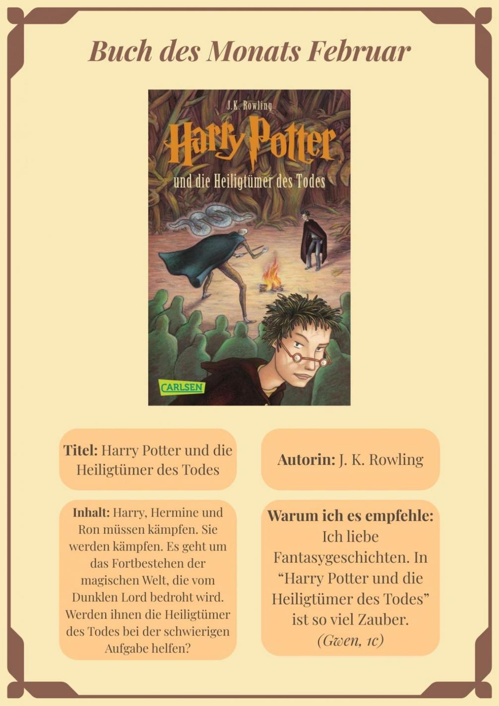 Buch des Monats Februar 2026