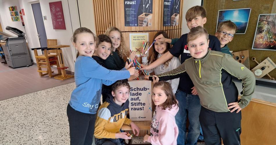 Stifte raus
